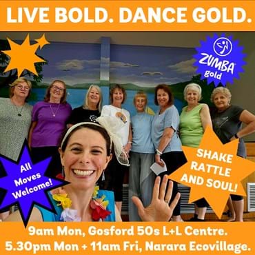 Fitness Coaching and Zumba Gold: a low impact dance class, Zumba Kids
