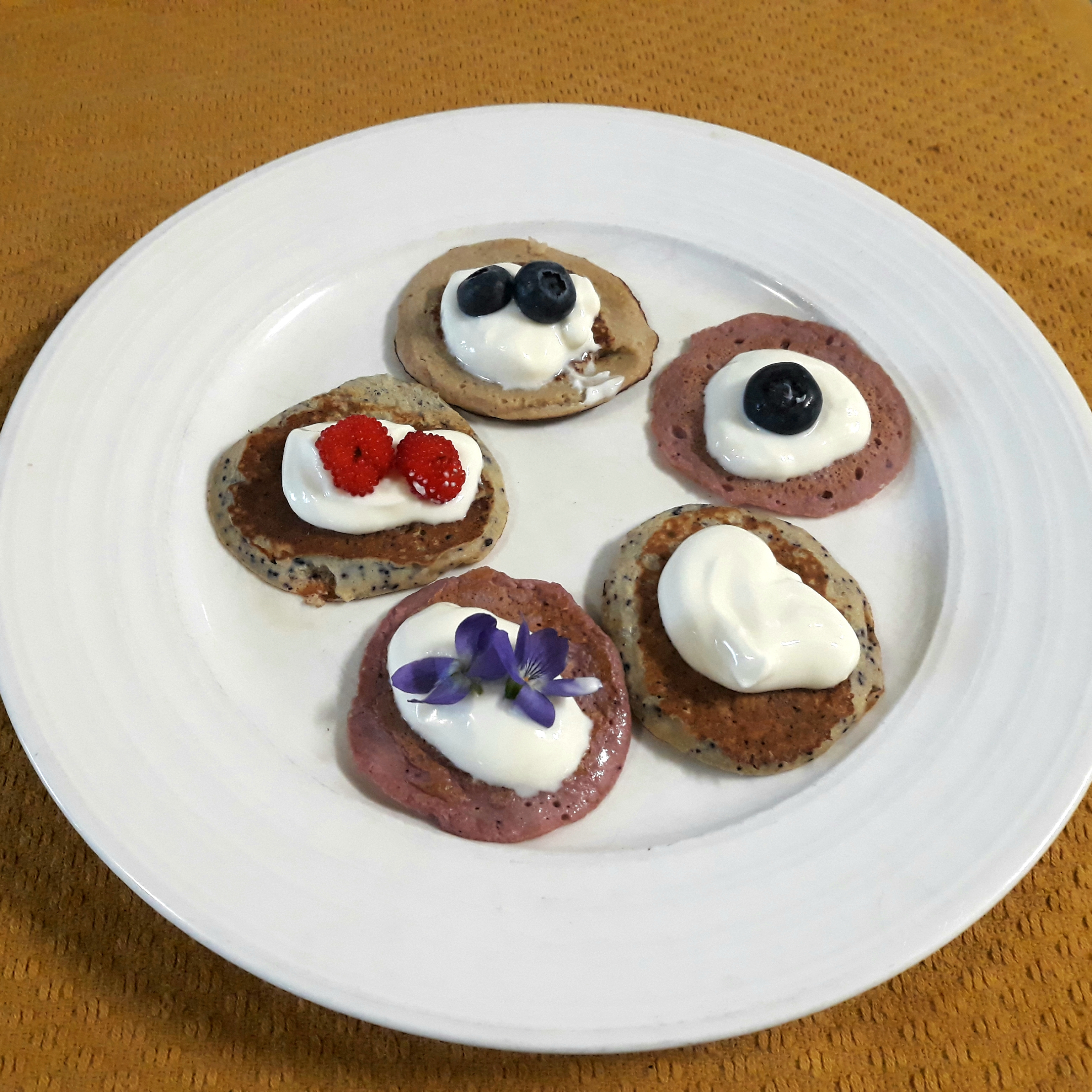 Mini Wholesome Pancakes